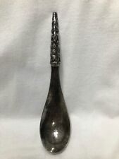 Boma Canada Pewter Spoon Native Totem Pattern Detailed Inuit Art for sale  Tybee Island
