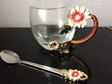 Handcrafted glass clear for sale  LONDON
