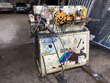 Geka ironworker working for sale  BIRMINGHAM