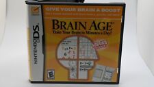 Brain Age: Train Your Brain In Minutes A Day - Nintendo con Estuche Manual Daño  segunda mano  Embacar hacia Argentina