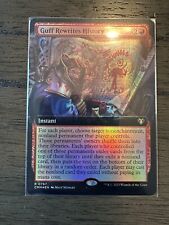 Used, Guff Rewrites History (Extended Art) Commander Masters NM FOIL for sale  Shipping to South Africa