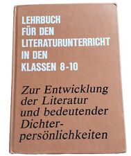Lehrbuch den literaturunterric gebraucht kaufen  Altenburg