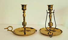 Pair of Brass Gimbal Nautical Ship Hanging Candlestick Holder or Table Top decor, used for sale  Shipping to South Africa