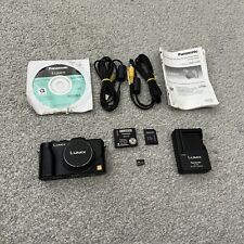 Panasonic LUMIX DMC-LX5 10.1MP Digital Camera - Black W/ Charger Tested for sale  Shipping to South Africa