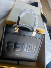 Black fendi bag for sale  BEDFORD