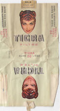 TIGRA - BELGIUM empty cigarette pack packet label wrapper, used for sale  Shipping to South Africa