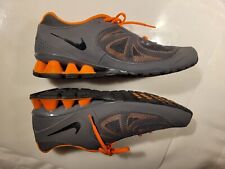 Tênis esportivo Nike Reax Run 7 cinza laranja masculino tamanho 11.5, usado comprar usado  Enviando para Brazil