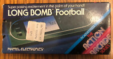 Used, 1982 Mattel electronics Long Bomb Football Handheld Electronic with box RARE VTG for sale  Harrisonburg