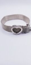 tiffany silver mesh bracelet for sale  Evans