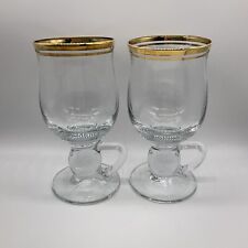 Pair gold rim for sale  Shipping to Ireland