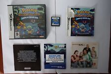 Pokemon Mundo Misterioso Equipo Rescate Azul Equipo Nintendo DS Raro De Colección segunda mano  Embacar hacia Argentina