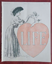 Copa de San Valentín Corazón Mujer Enamorada 1906 Revista Vida rara edición completa segunda mano  Embacar hacia Argentina