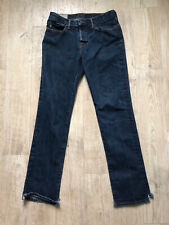 Jeans masculino Abercrombie & Fitch fino perna reta botão mosca azul 32 X 34 comprar usado  Enviando para Brazil