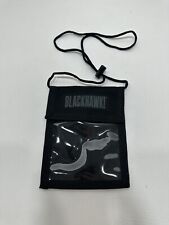 BlackHawk negro ligero 6,5""x5"" cuello insignia lápiz soporte de identificación cable segunda mano  Embacar hacia Mexico
