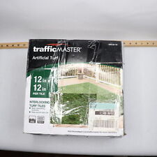 Usado, (9 peças) Telhas intertravadas de grama artificial TrafficMaster 1' x 1' 1006 233 723 comprar usado  Enviando para Brazil