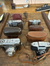 LOT (4) Zeiss Ikon Contessa Cameras, Ikon , Contessamat SBE, Tenax Compur NR! for sale  Shipping to South Africa