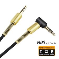 Aux Audio Headphone Cable Angled 3.5mm Angle Jack 1m Car Cell Phone PC till salu  Toimitus osoitteeseen Sweden