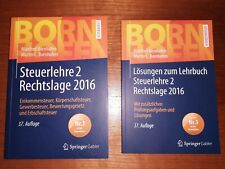 Bornhofen steuerlehre lösungs gebraucht kaufen  Rodenberg