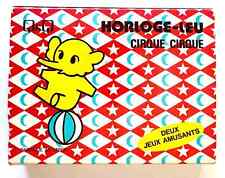 Q & Q Lcd Card Game Circus Circus & Clock 1980's Completo Usado comprar usado  Enviando para Brazil