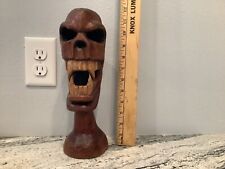 Wood skull human for sale  Brookings