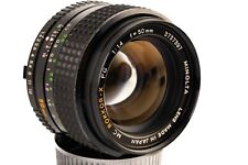 Minolta MC Rokkor-X 50mm f/1.4 PG Lens for sale  Shipping to South Africa