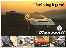 Maserati range 1981 for sale  UK