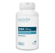 DHEAr 50mg 180 Vegetarian Capsules by EuroVital, used for sale  Shipping to South Africa