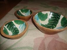 Set wooden tropical for sale  SHIPLEY