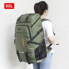 Mochila de viaje de gran capacidad 50L/80L para hombres al aire libre senderismo equipaje bolsa escolar segunda mano  Embacar hacia Argentina