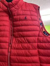 Joules red gilet for sale  GLOUCESTER