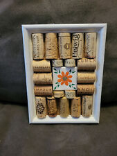 Framed wine cork for sale  Galt
