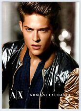 HANDSOME YOUNG MAN ARMANI EXCHANGE Original 8"X10.75" Magazine Ad M426 B comprar usado  Enviando para Brazil