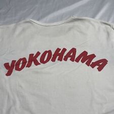 Camiseta masculina ponto único branca Yokohama Japan Tour Hero vintage grande anos 80 anos 90 pneu comprar usado  Enviando para Brazil