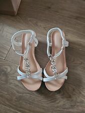 sandals white 5 for sale  COVENTRY