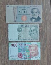 Lotto banconote mille usato  Roma