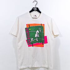 Camiseta Tenis Harvard Grande De Colección Años 90 Neón Pop Art Universidad segunda mano  Embacar hacia Mexico