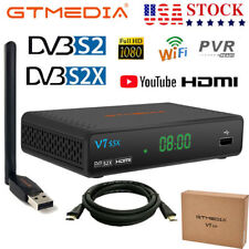 FTA DVB-S2/S2X Digital Satellite Receiver Decoder 1080P HD TV Box PVR + USB WIFI, used for sale  Shipping to South Africa