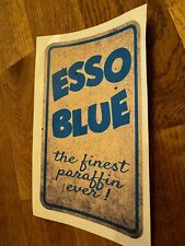 Esso blue paraffin for sale  STANLEY
