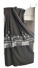 Black silver sari for sale  MIRFIELD