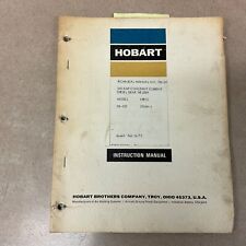 hobart welder parts for sale  Sugar Grove