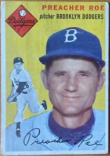1954 Topps #14 Preacher Roe. VG for sale  Shipping to South Africa