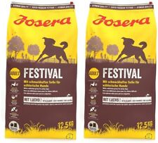 JOSERA Festival 2x12,5kg (25kg) Karma dla psów z pysznym płaszczem sosowym na sprzedaż  Wysyłka do Poland