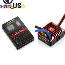 Hobbywing QuicRun 1080/1060 impermeável escovado 80A/60A ESC + cartão de programa comprar usado  Enviando para Brazil