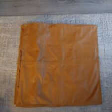 Oversized leather pouf d'occasion  Expédié en Belgium