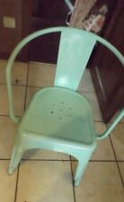 chair teal metal for sale  Munster