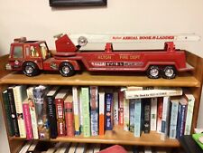 Vintage Nylint Metal Aerial Hook N and Ladder Fire Engine Truck 32” Made in USA for sale  Shipping to South Africa