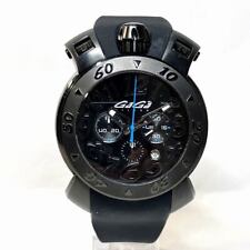 Gaga Milano Chrono 48mm Neymar modelo 8012.01 relógio de quartzo frete grátis [usado] comprar usado  Enviando para Brazil