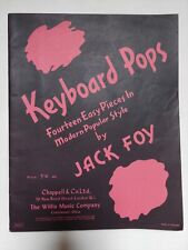 Keyboard Pops - libro de partituras para pianistas y teclados  segunda mano  Embacar hacia Argentina