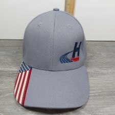 Lawnmower, Boat, ATV, Snowboard, Baseball Hat Gray w/ American Flag Strapback , used for sale  Shipping to South Africa