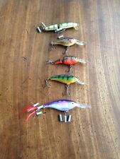 Five assorted rapala for sale  KIDLINGTON